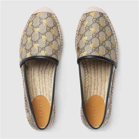 gucci bee espadrilles|Gucci espadrilles wedges.